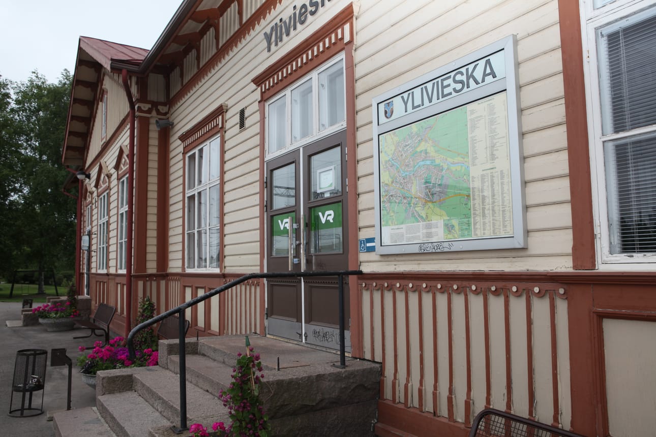 Vaaratilanne sattui Ylivieskan rautatieasemalla keskiviikkoaamuna.