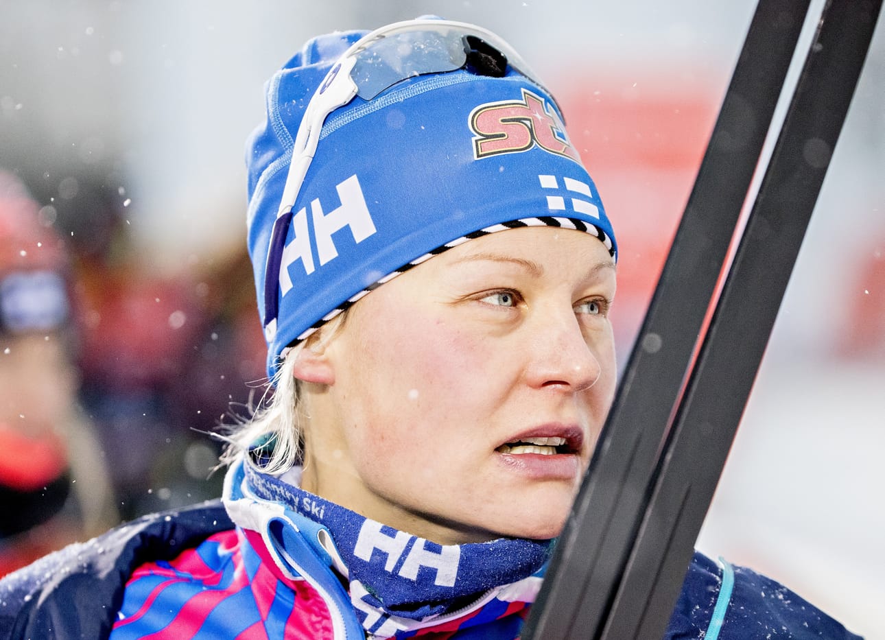 Anne Kyllönen vei loppukirikamppailun Taivalkoskella. Arkistokuva.