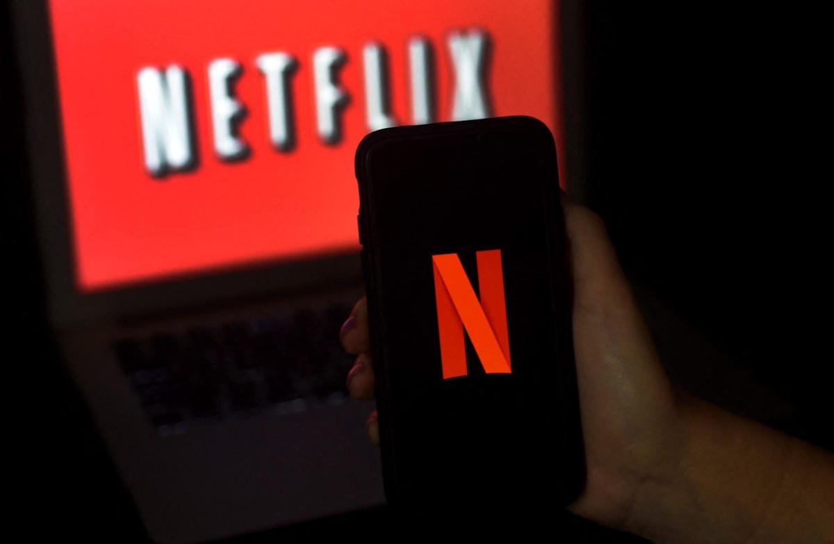 Ylliaktuaari Kaisa Saarenmaan mukaan Netflix oli viime vuonna tilausvideopalvelumarkkinan ylivoimainen johtaja tilausten määrällä mitattuna. Lehtikuva/AFP