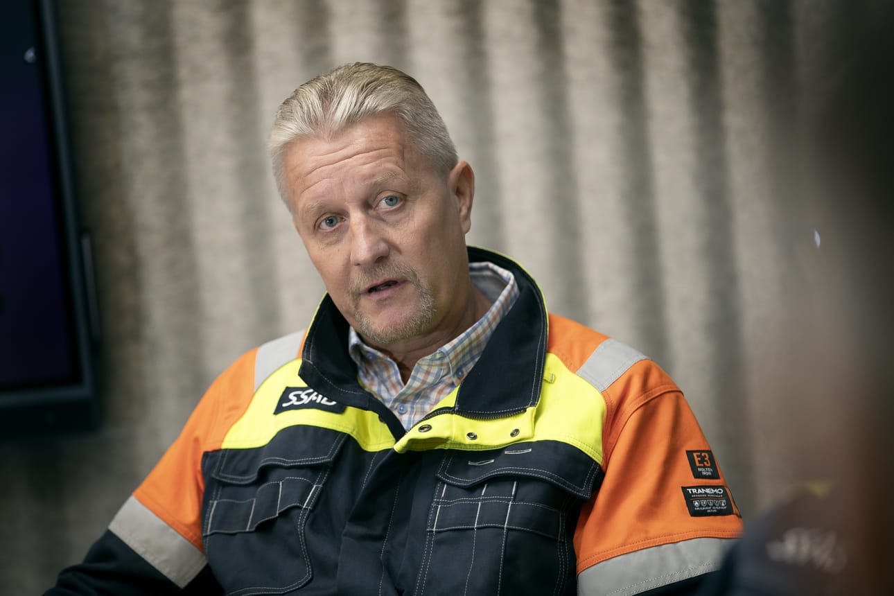 – Koko Suomen ketjua kun ajattelee, yhdessä tekeminen ja meidän hyvä henki eri paikoissa selittää viime vuoden onnistumista. Siitä kiitos koko henkilöstölle, sanoo SSAB Europen tuotantojohtaja Janne Pirttijoki.