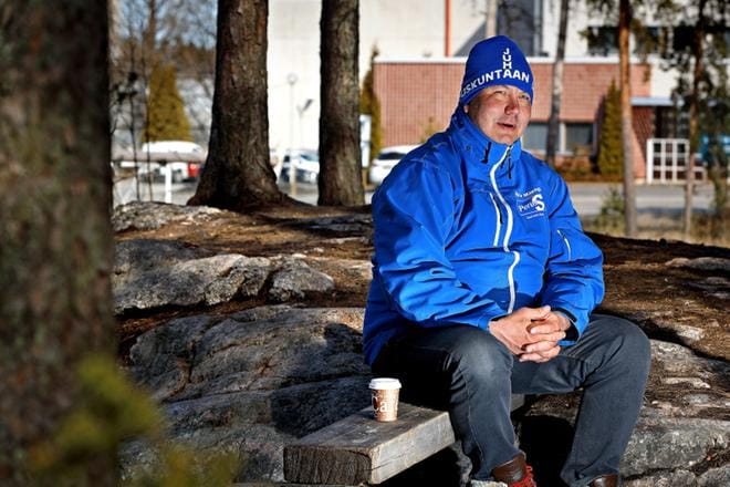 Juha Mäenpää ponnisti eduskuntaan keväällä 2019. Hän oli jo jättänyt Ilmajoen kuntapolitiikan. ARKISTOKUVA: KARI LÖFHJELM