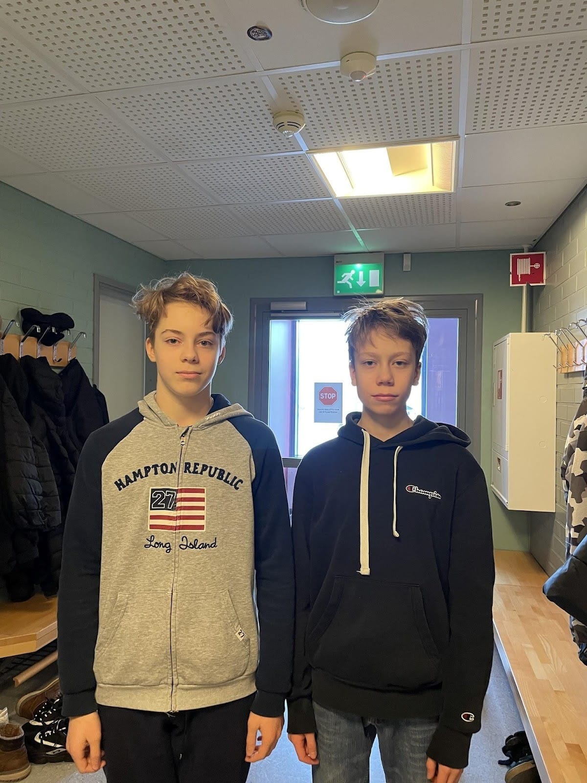 Pyry Jokela ja Jaakko Korhonen ovat innostuneet kansainvälisestä toiminnasta.