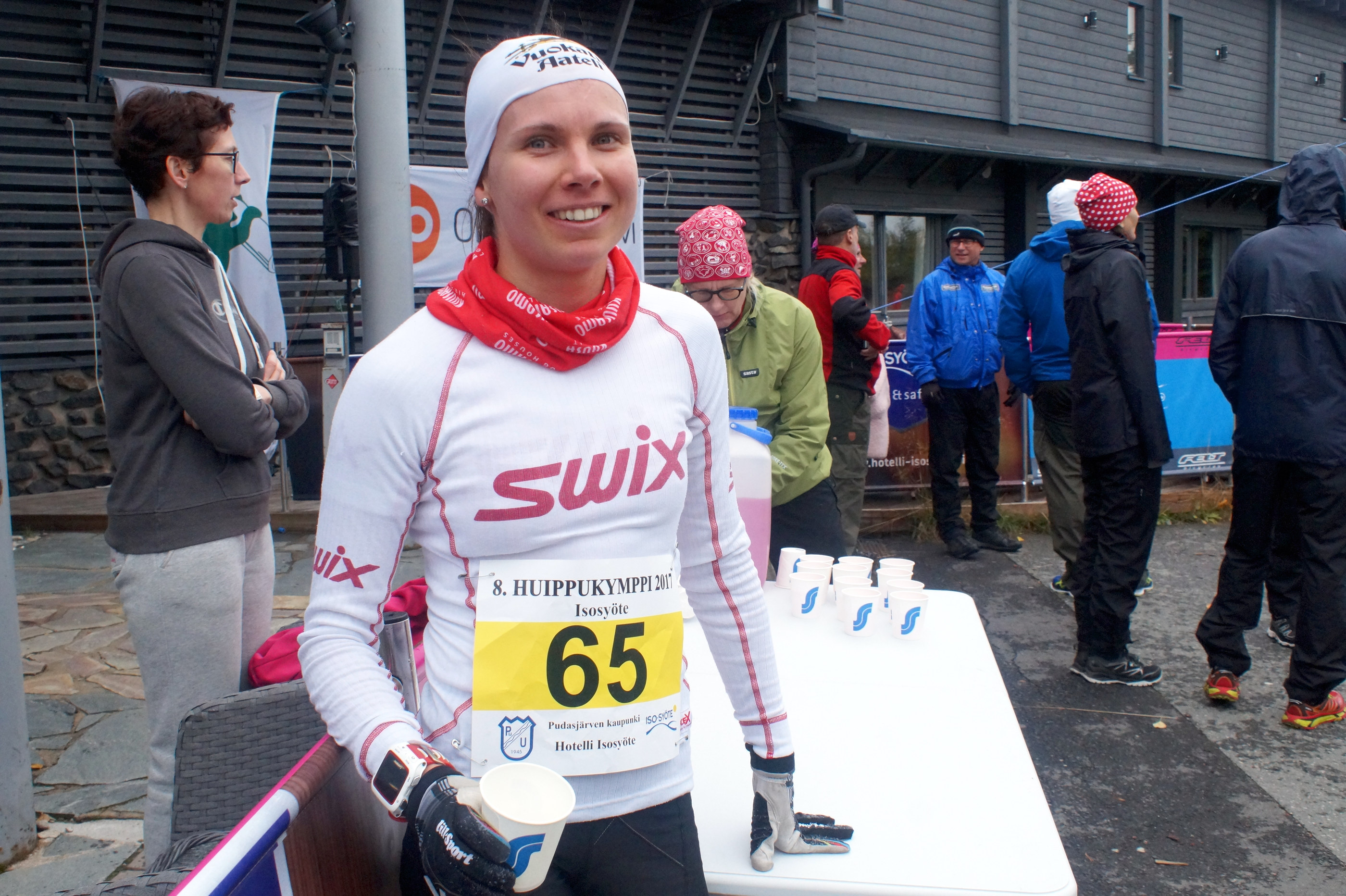 Susanna Saapunki oli naisten sarjan nopein Huippukympillä.