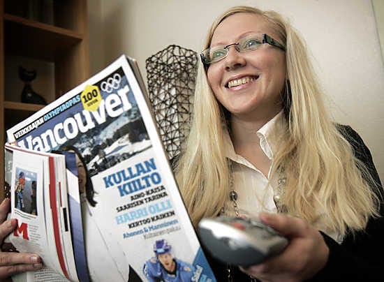 Opettaja Henna Juntunen suunnittelee työnsä etukäteen hyvin ja nukkuu työmatkat.