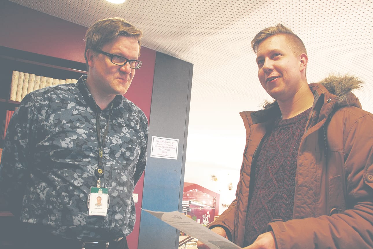 Armi Rajatalo piti Limingan kirjastossa järjestettyä työnhakutapahtumaa mainiona. Hän sopi työhaastattelunkin heti.