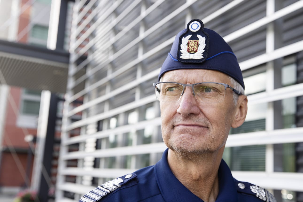 Oulun poliisilaitoksen apulaispoliisipäällikkö Arto Karnaranta.