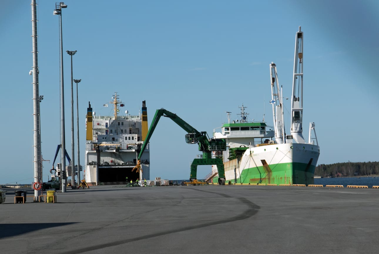 Suuren uuden satamaoperaattorin mukaantulo on ilmeisen hyvä juttu Kaskisten satamalle. Arkistokuva