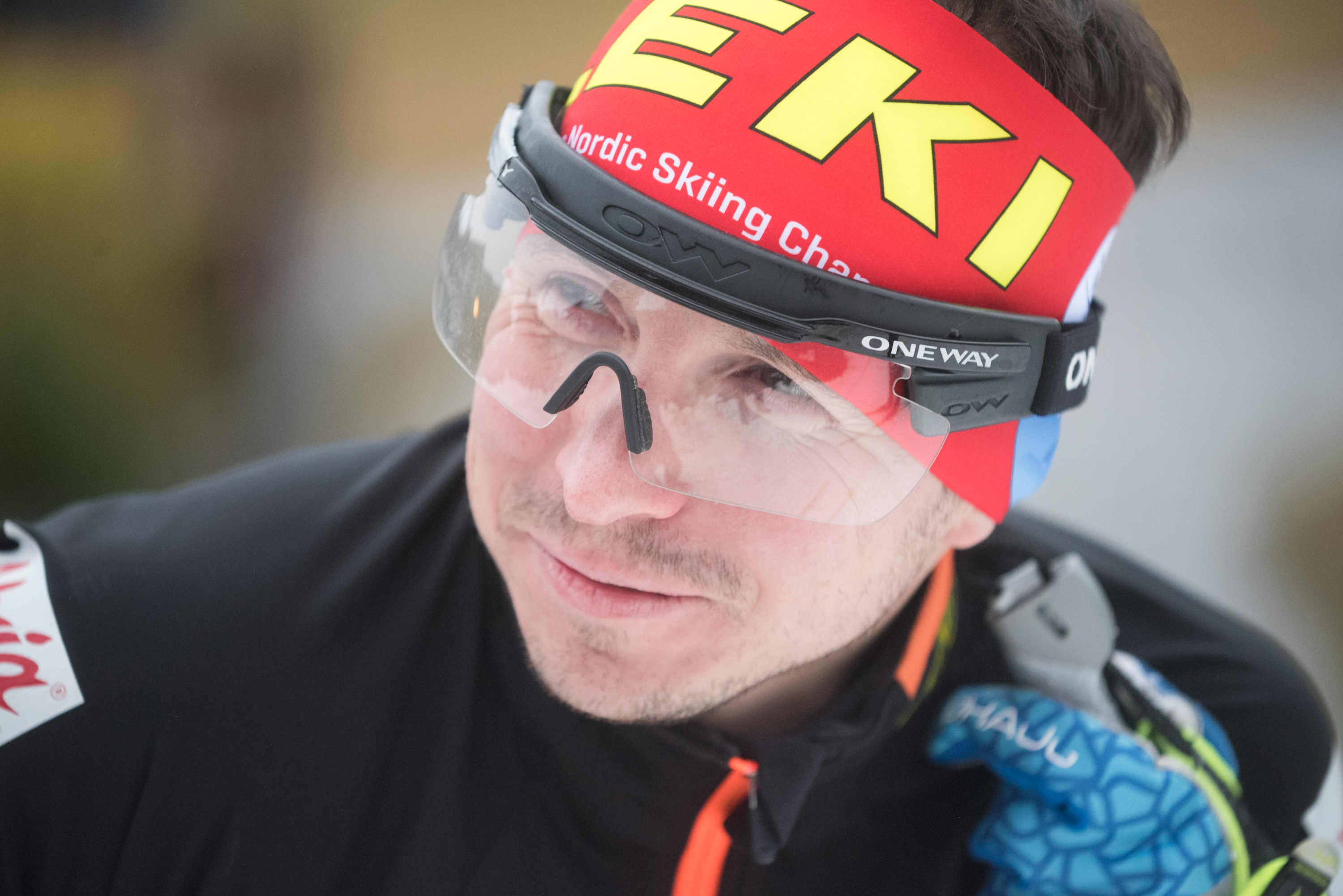 Paralympialaisiin lähtevä Rudolf Klemetti harjoitteli syksyllä Rukalla.
