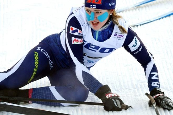 Hanna Ray oli yhteislähdön 28:s. KUVA: JUSSI NUKARI / LEHTIKUVA