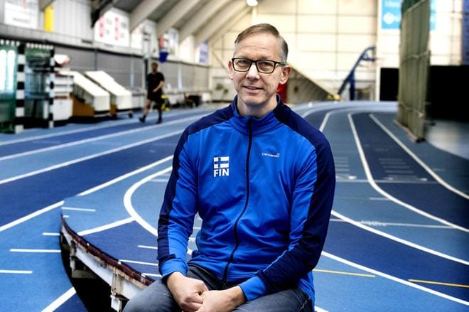 Kuortane-halli on Antti Haapakoskelle tuttu paikka. Olosuhteet urheiluopistolla ovat otolliset tulokselliselle valmentamiselle. KUVA: JOUKO HÄNNINEN