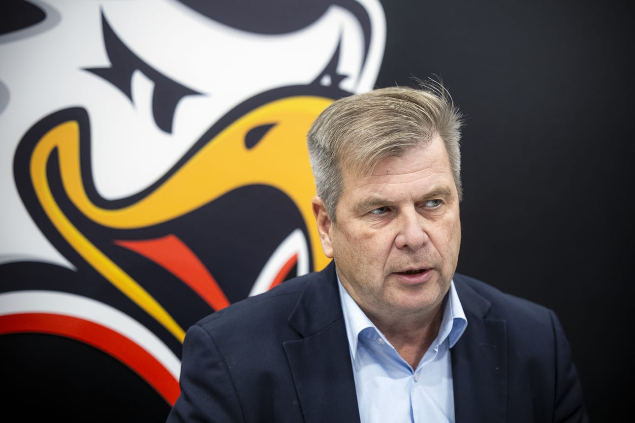 Sportin puheenjohtaja Heikki Hiltunen pitää tärkeänä, että seuran strategian toteuttaminen jatkuu, vaikka urheilujohtaja vaihtuu. Arkistokuva.