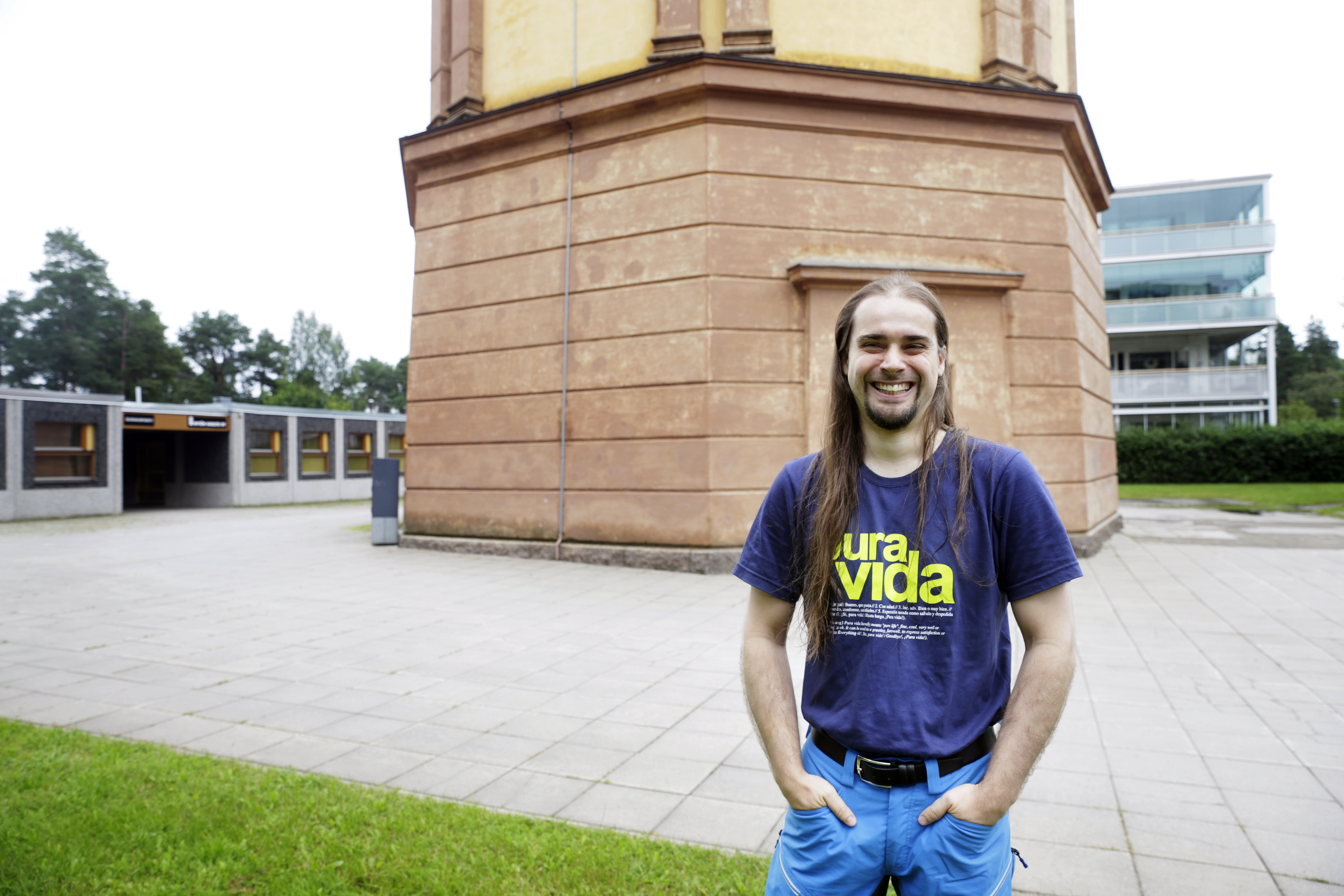 Daniel Herrera Castro osti Intiön vesitornin viime vajaa kesällä 2015.
