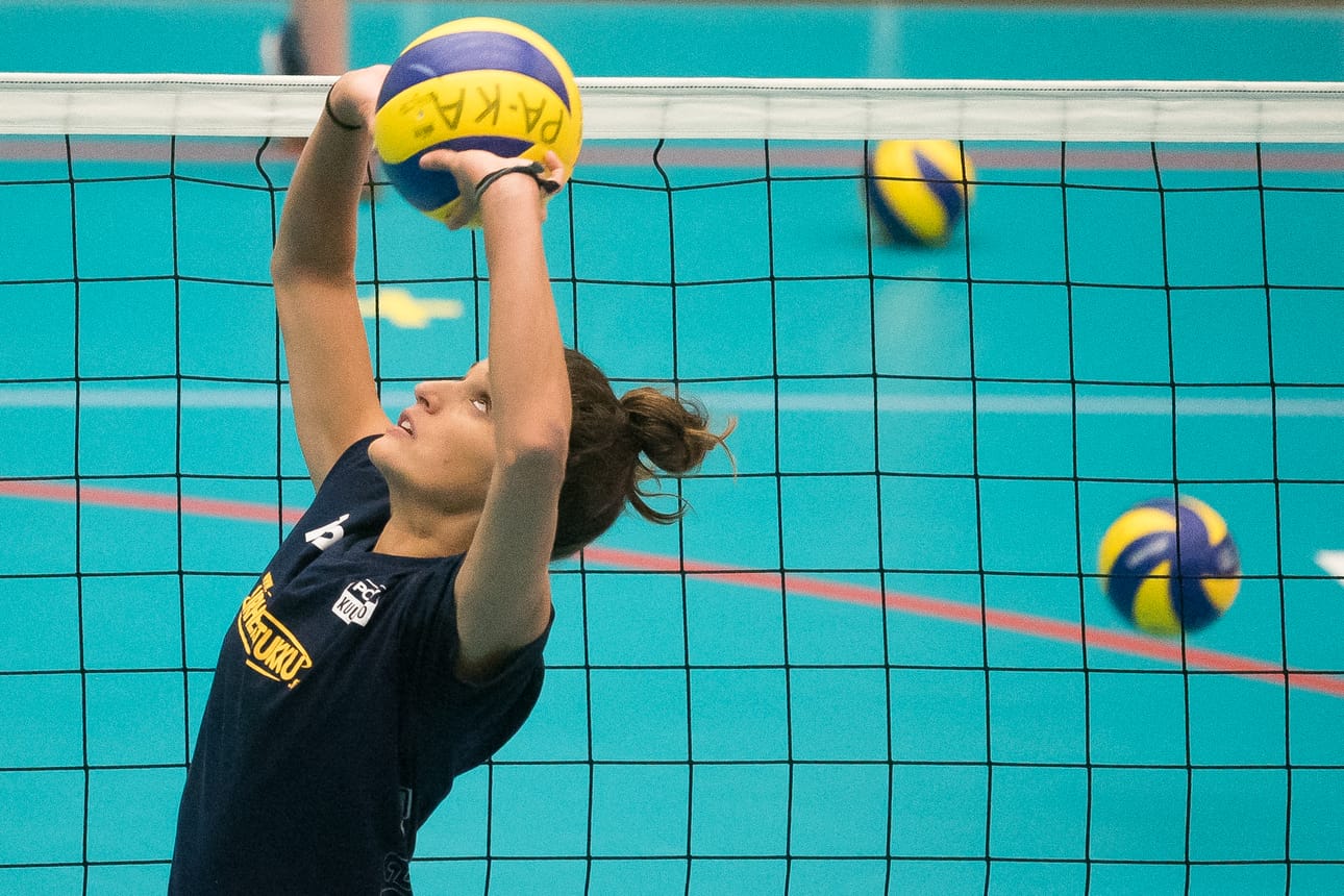 Pölkky Kuusamon joukkue on uudistunut kovasti edelliskaudesta. Passari Jennifer Nogueras liittyi joukkueeseen kaksi viikkoa sitten.