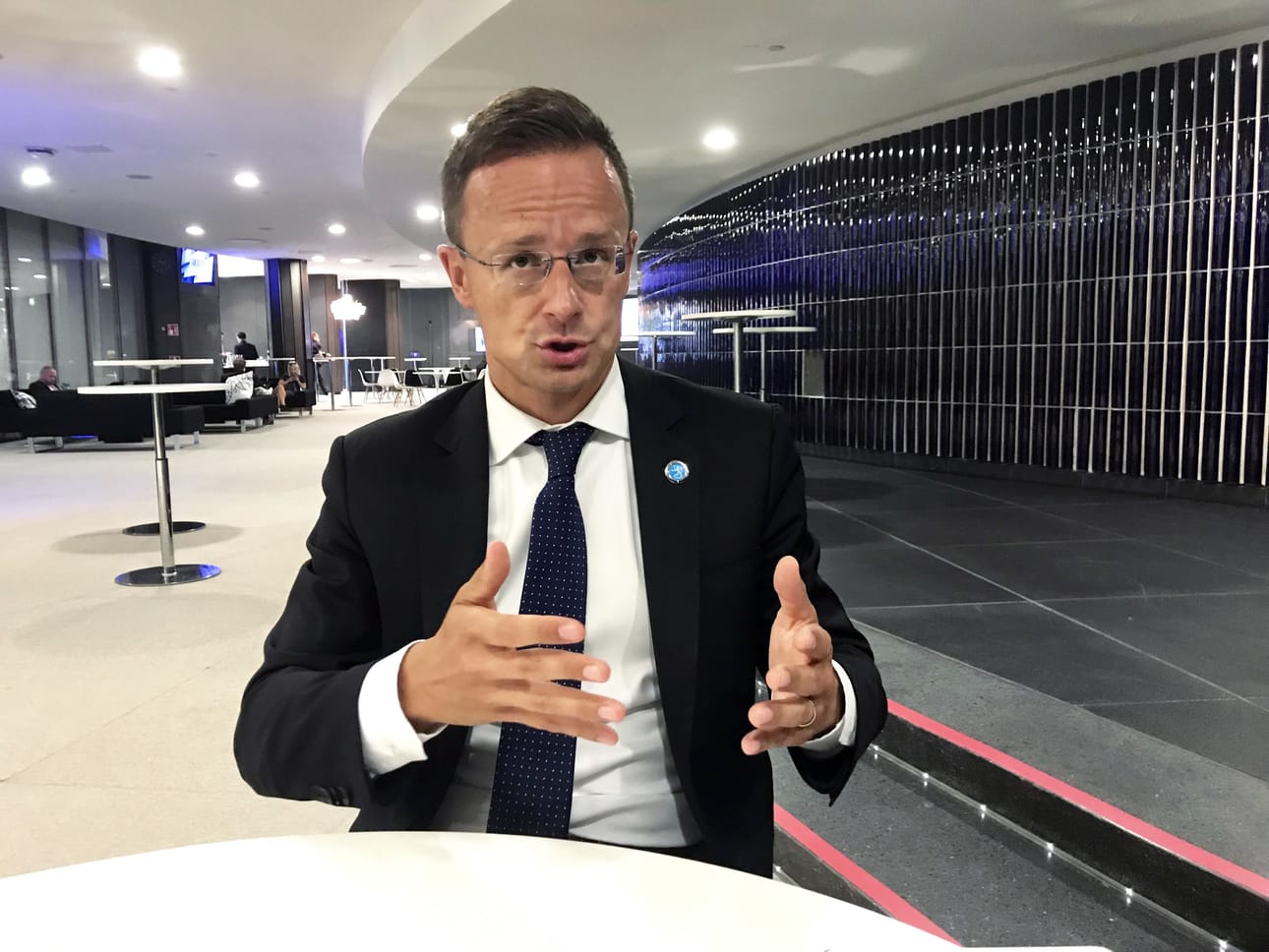 – Käymme EU:ssa debattia aina omamme ja EU:n tulevaisuuden parhaaksi, sanoo Unkarin ulko- ja kauppaministeri Peter Szijjártó Finlandia-talossa. Hän antoi erikoishaastattelun Lännen Medialle.