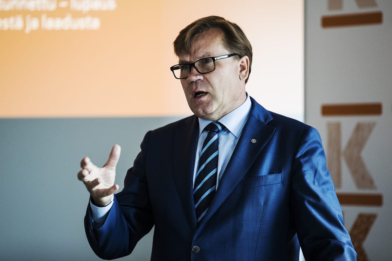 Keskon pääjohtajan Mikko Helanderin mukaan nyt kerätään kaupparyhmän onnistuneen vuoden 2015 strategian satoa. Kesko teki vahvan tuloksen viime vuonna.