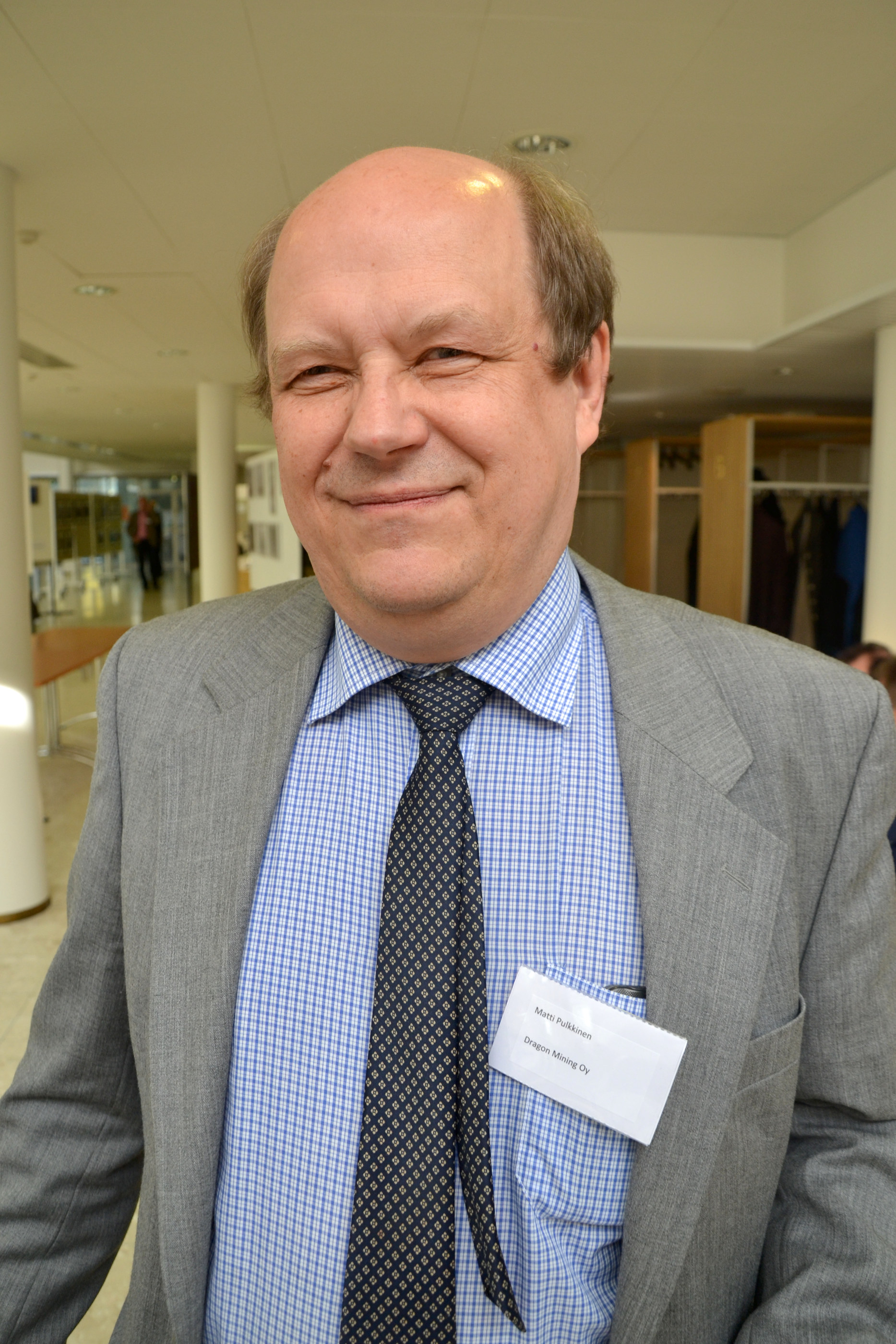 Matti Pulkkinen, projektipäällikkö, Dragon Mining Oy.