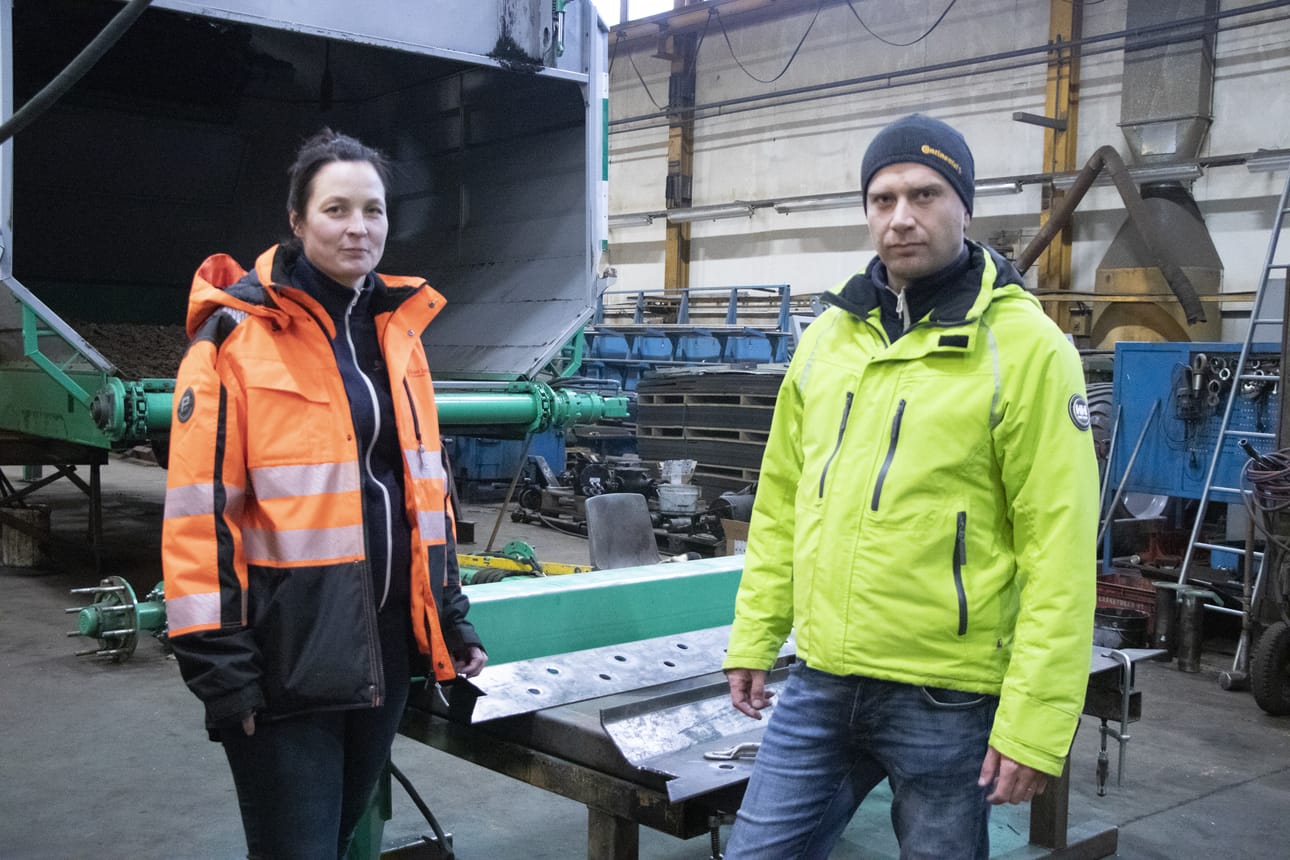 Mari ja Heikki Juntunen ovat panostaneet ainakin seitsemän vuotta Team Juntunen Oy:n toiminnan monipuolistamiseen. Vajaat kolme vuotta sitten ostettiin konepaja.