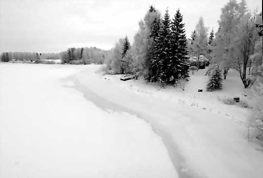 Oulujokivarren komeat maisemat kiehtovat rakentajia.