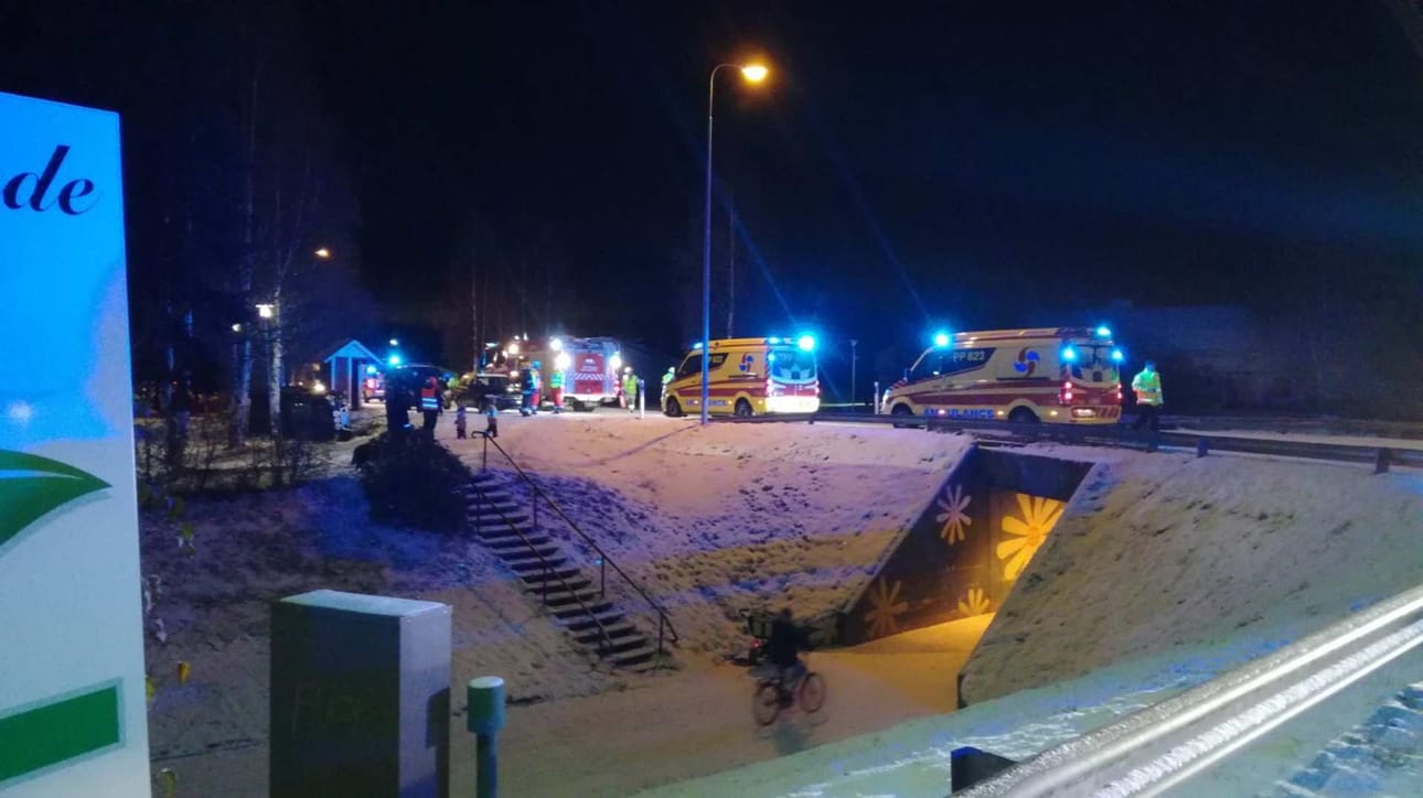 Liukas keli teki tepposet Siikajoentiellä Pattijoen kylän kohdalla.
