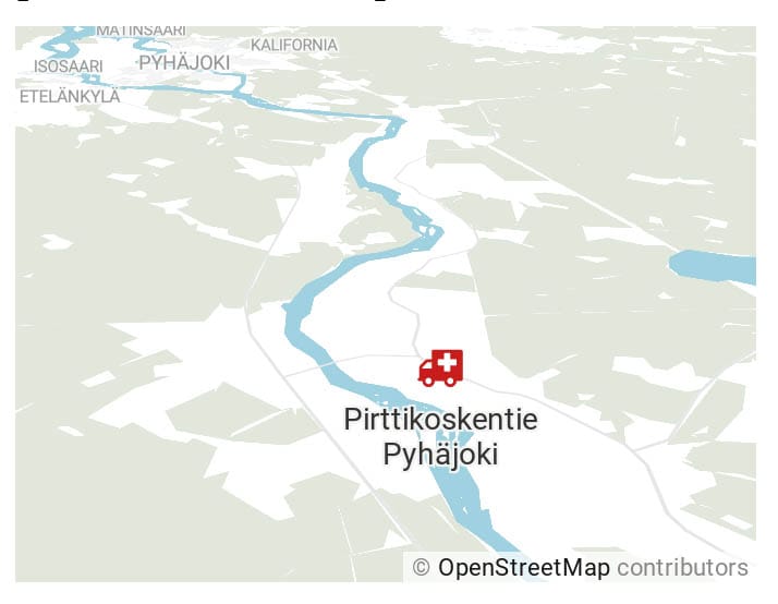 Pirttikoskentietä pääsee jälleen kulkemaan normaalisti, onnettomuuspaikka on avattu liikenteelle.