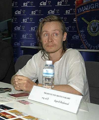 Risto Hentunen pidätettiin Thaimaassa viikonloppuna.