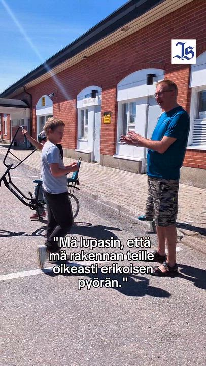 Minä ja menopelini: Joni Hiipakka rakensi Jurvan nuorisolle yhteisen erikoispyörän