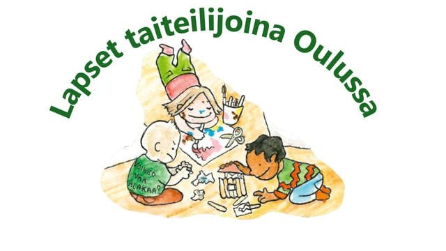 Lapset taiteilijoina Oulussa -projektin myötä lasten tekemää taidetta nähdään laajasti eri puolilla kaupunkia.