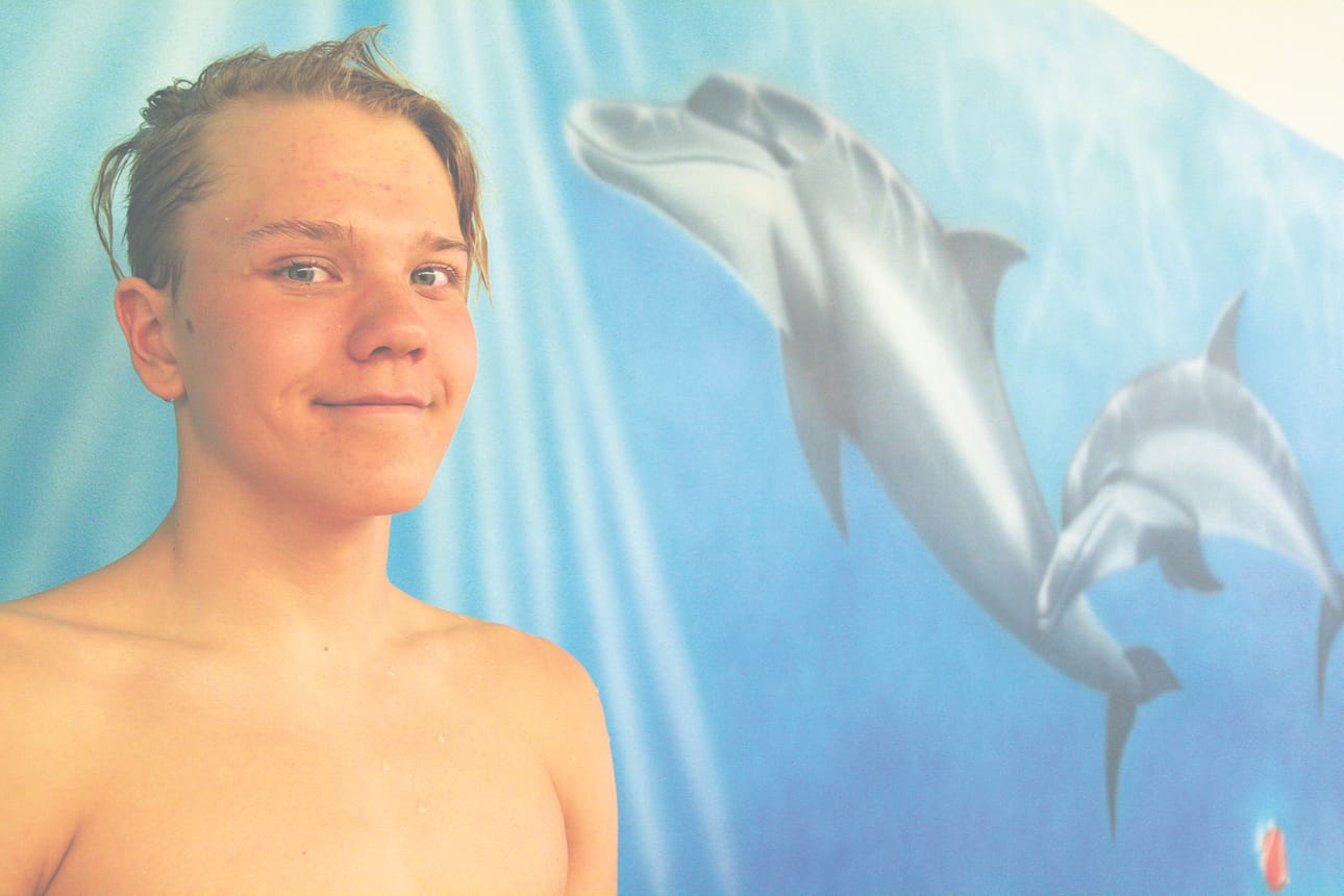 Pyrinnön 15-vuotias uimari, Noa Mäkelä, oli yksi useamman startin tehneistä uimareista. - Vielä 15 lähtöä jäljellä, hän totesi kisojen vasta alettua.