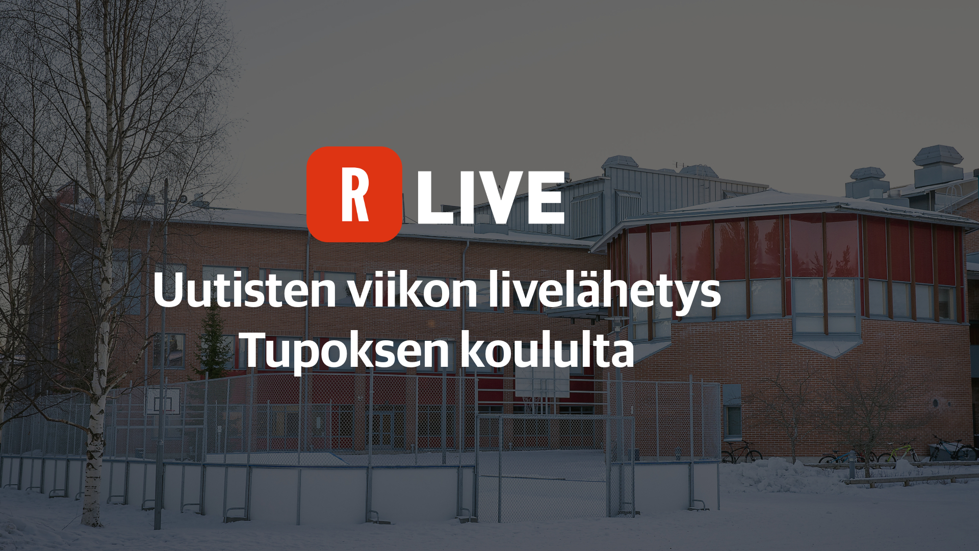 Tu­pok­sen koulun ­toi­mi­tusviikko hui­pen­tui yllätykseen ja li­ve­en – katso tallenne täältä