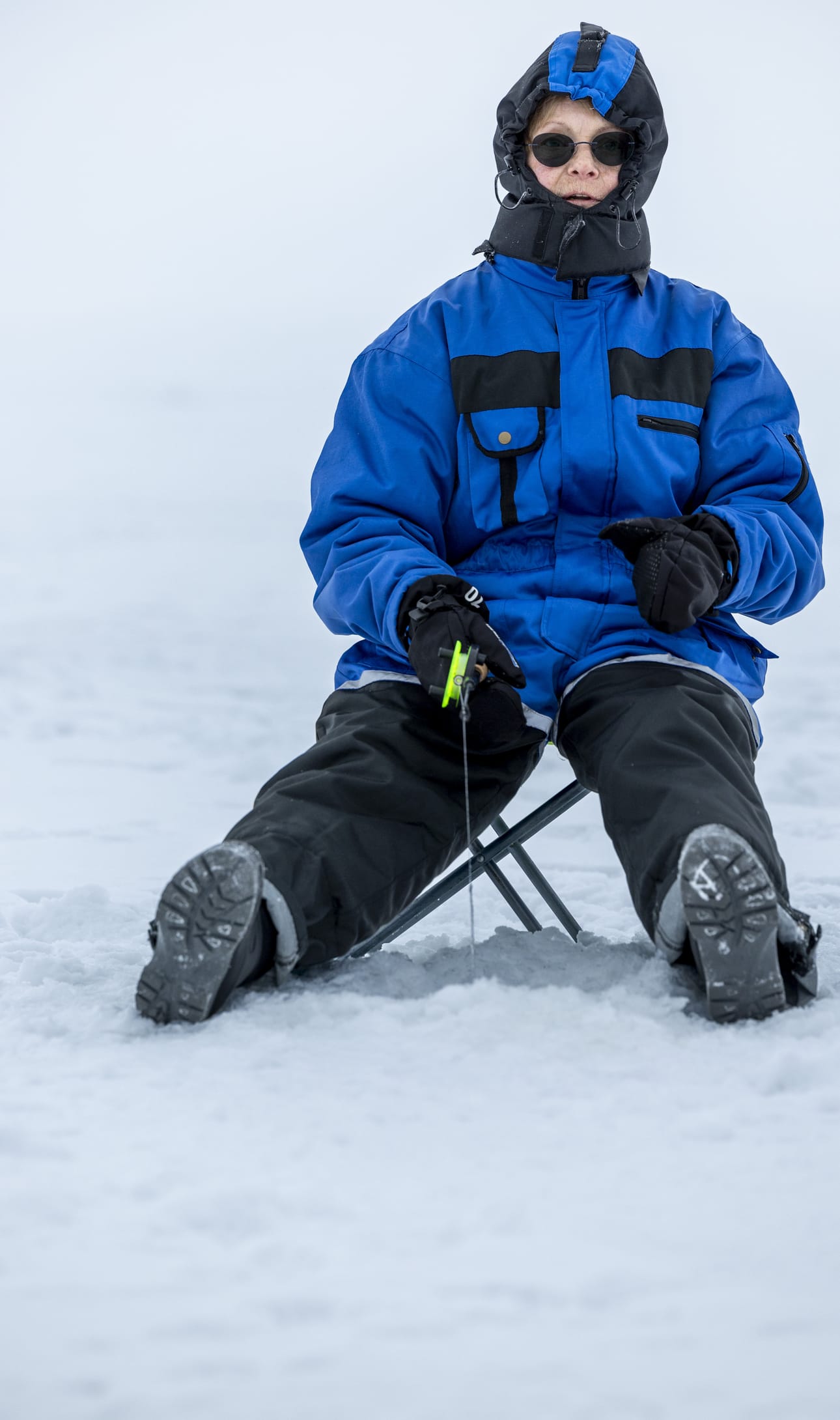 Gabriele Heinecke halusi Oulussa päästä ennen kaikkea pilkille. Välineet ovat erilaiset kuin silloin, kun hän lapsena pilkki edellisen kerran. Silloin syöttinä käytettiin simpukkaa ja siima oli kiinni puukepissä.