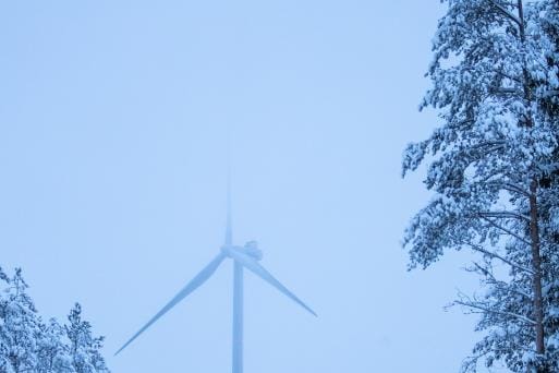 Tuulivoiman infraääniä tutkitaan tässä tutkimuksessa muun muassa Santavuorella sekä Ilmajoen että Kurikan puolella. KUVAT: KRISTA LUOMA