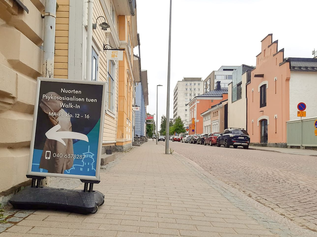 Walk-In päivystys sijaitsee osoitteessa Hallituskatu 5. Sisäänkäynti löytyy sisäpihalta.