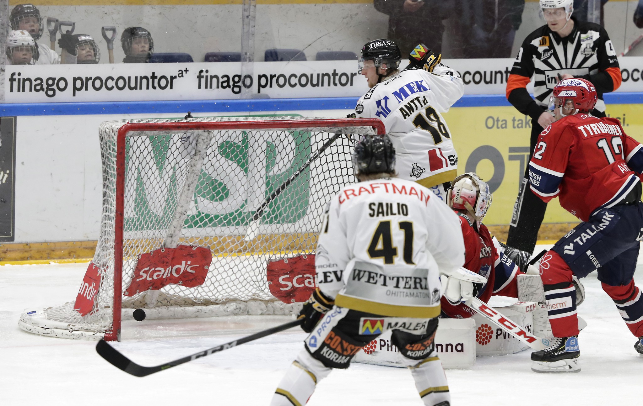 Kärpät - HIFK, 1. välierä. 1-2