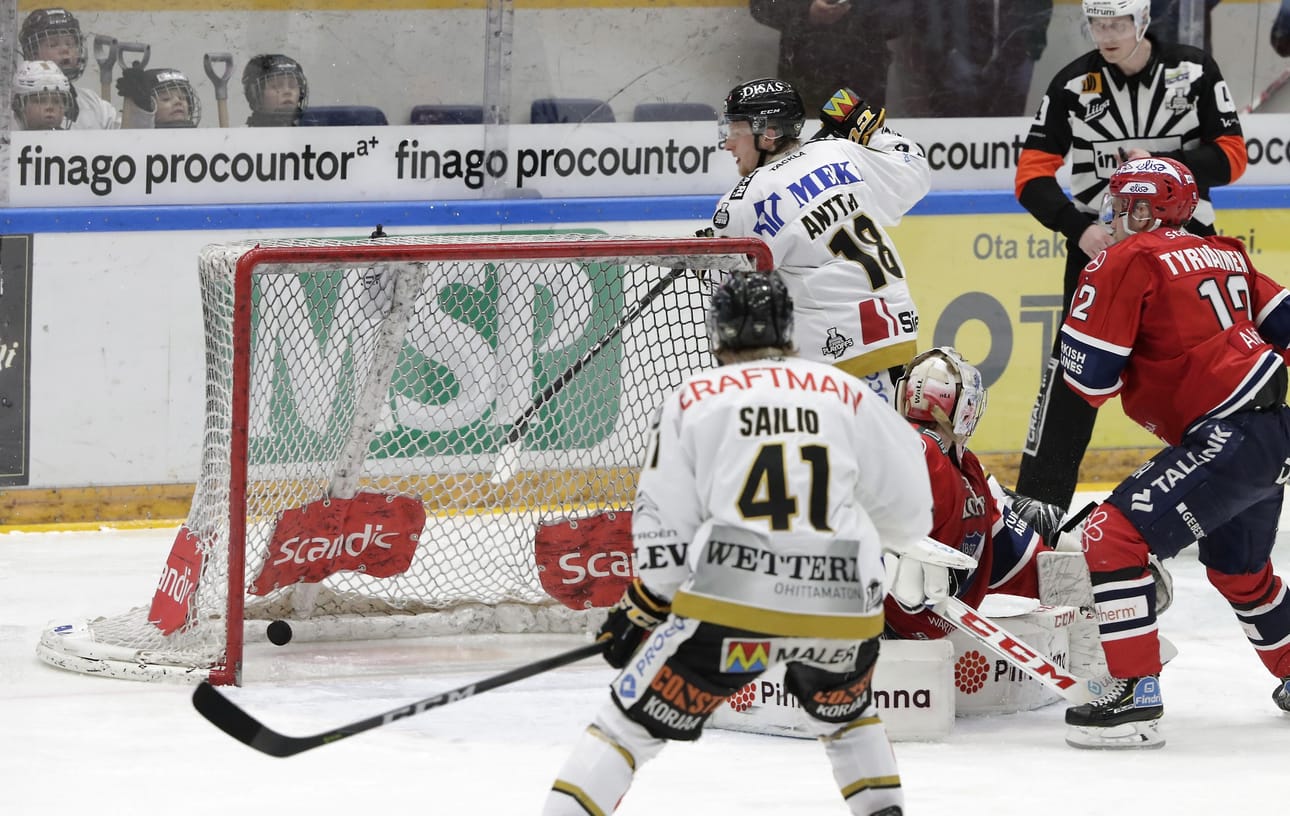 Kärpät - HIFK, 1. välierä. 1-2