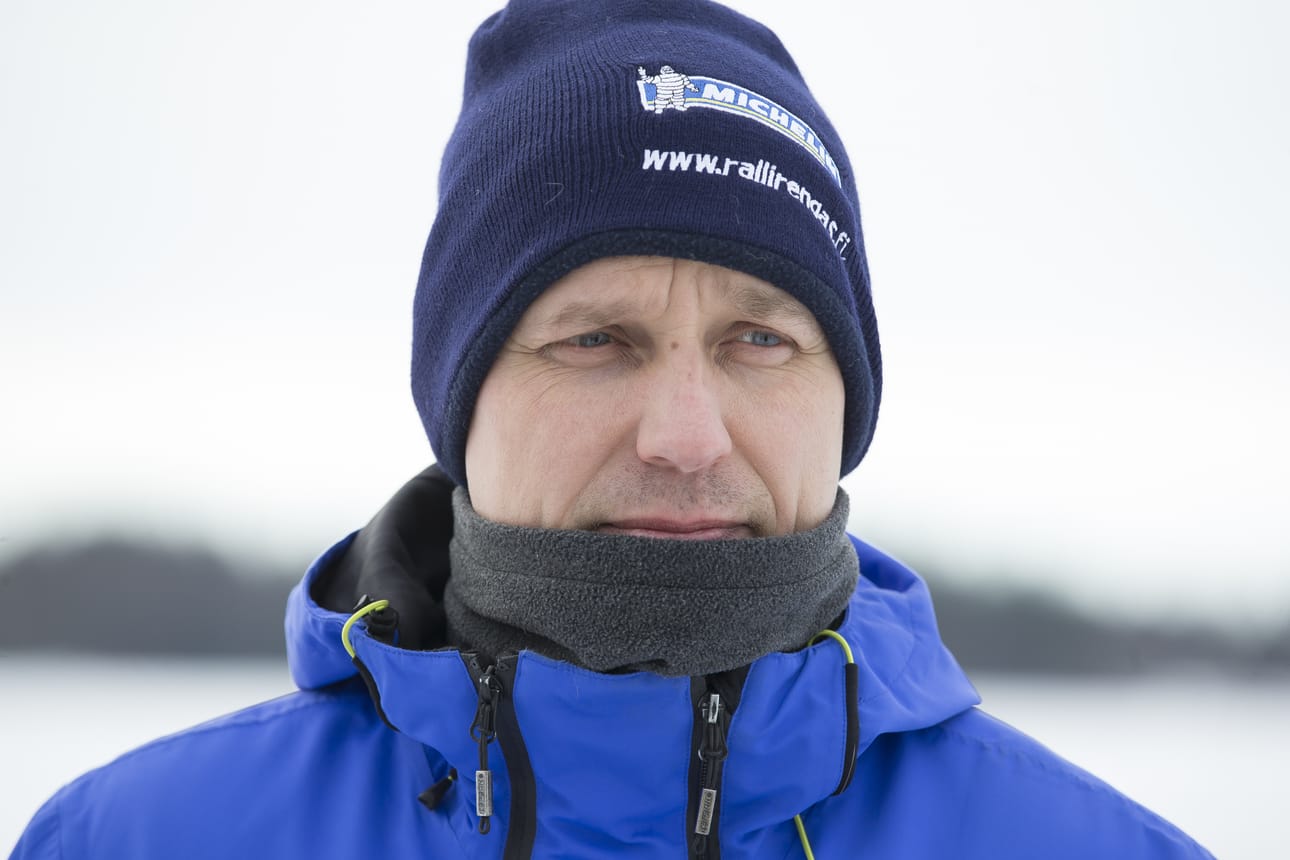 Ari Erkkilä on aktiivinen Arkkukarin jääradan käyttäjä ja ylläpitäjä.
