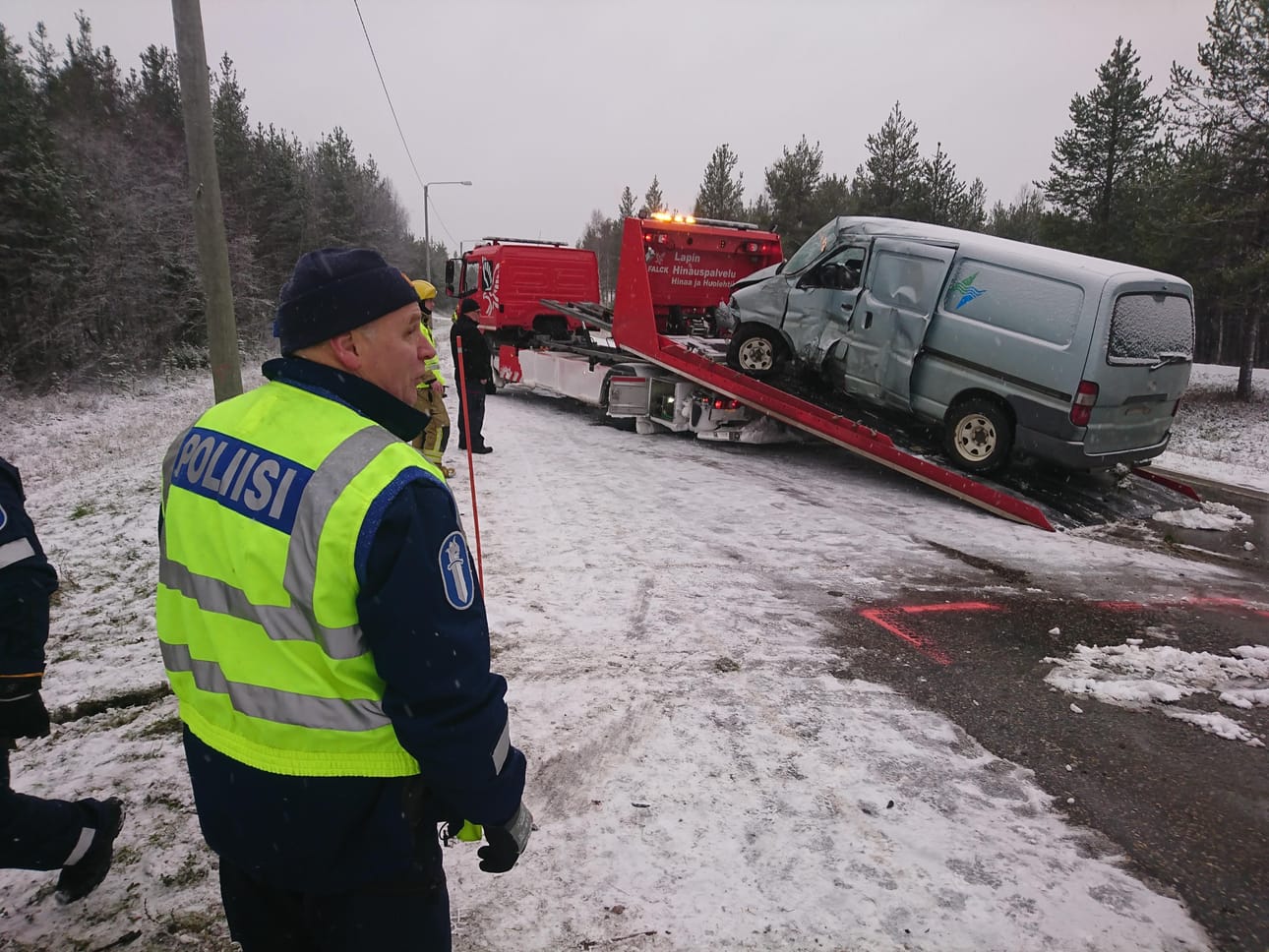 Onnettomuudessa kuoli yksi ihminen.