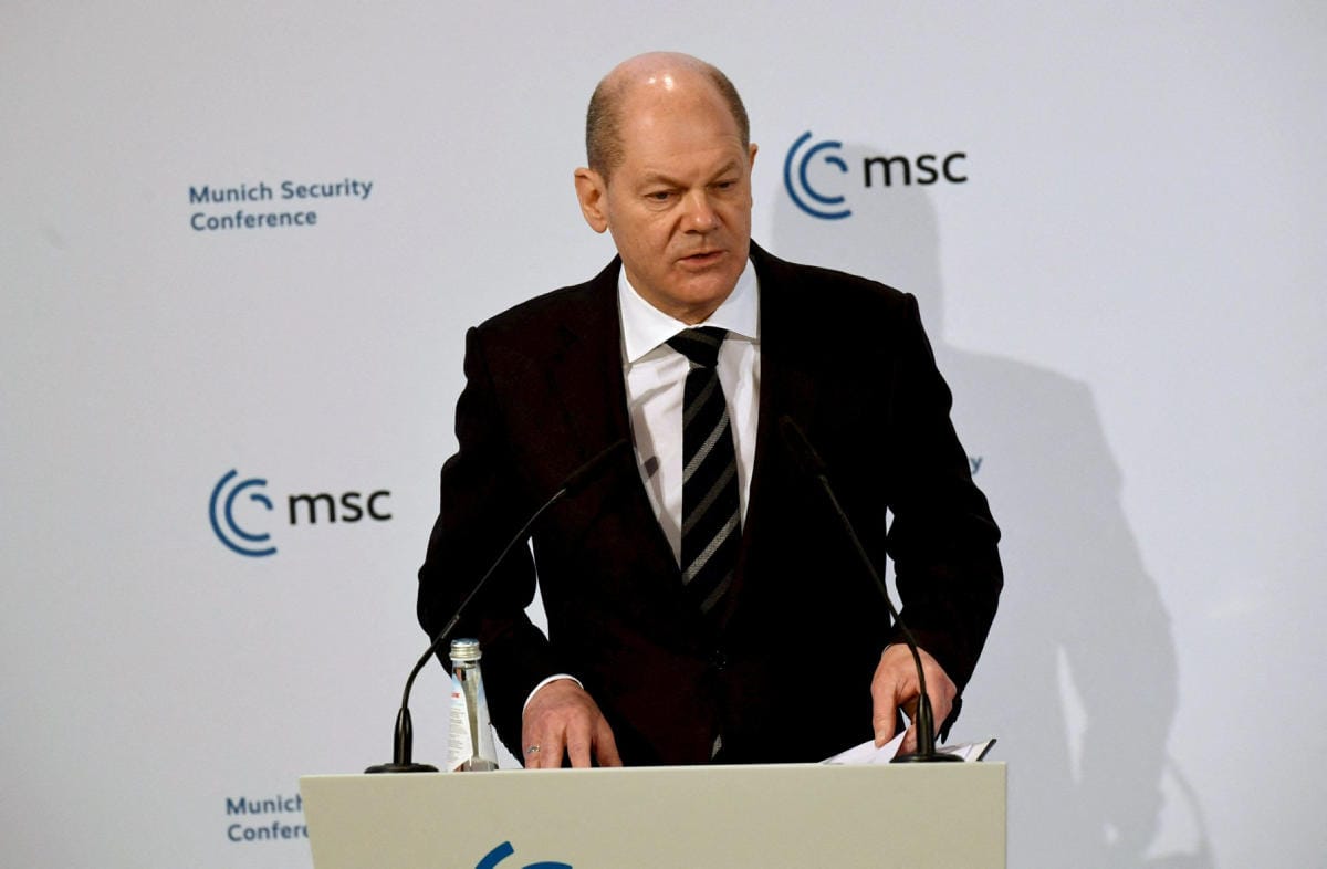 Saksan liittokansleri Olaf Scholz.