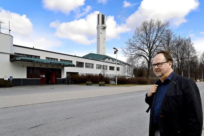 Yliarkkitehti Antti Pihkala oli puhumassa torstaina suurten seurakuntien kiinteistöjohtajien neuvottelupäivillä Seinäjoella.