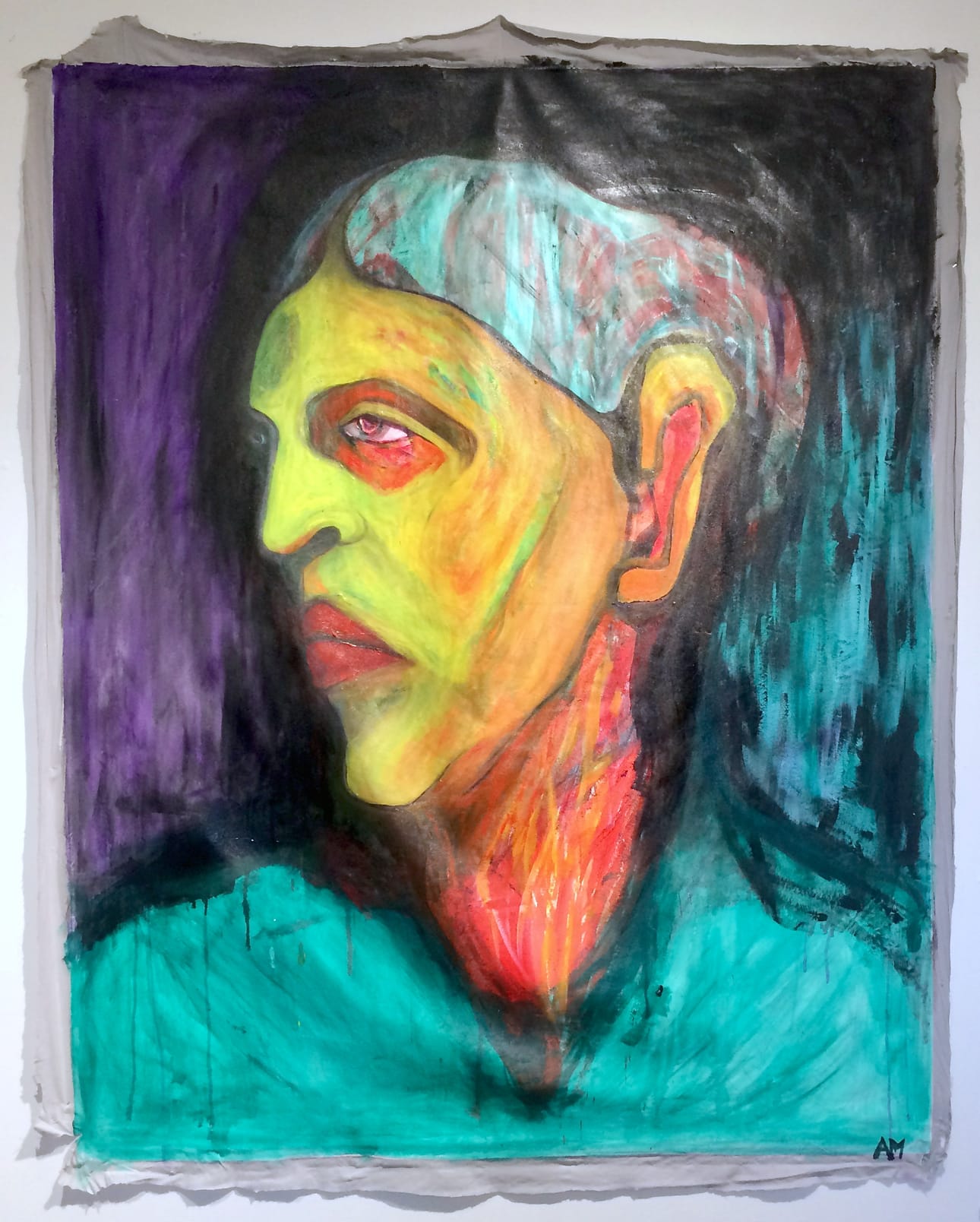 Aleksi Matikainen: Maalaus, öljyväri kankaalle.