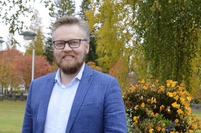 Rehtori ja maanviljelijä Antti Joensuu valittiin jäsenäänestyksessä Alajärven keskustan kansanedustajaehdokkaaksi. KUVA: SARI HEINILÄ