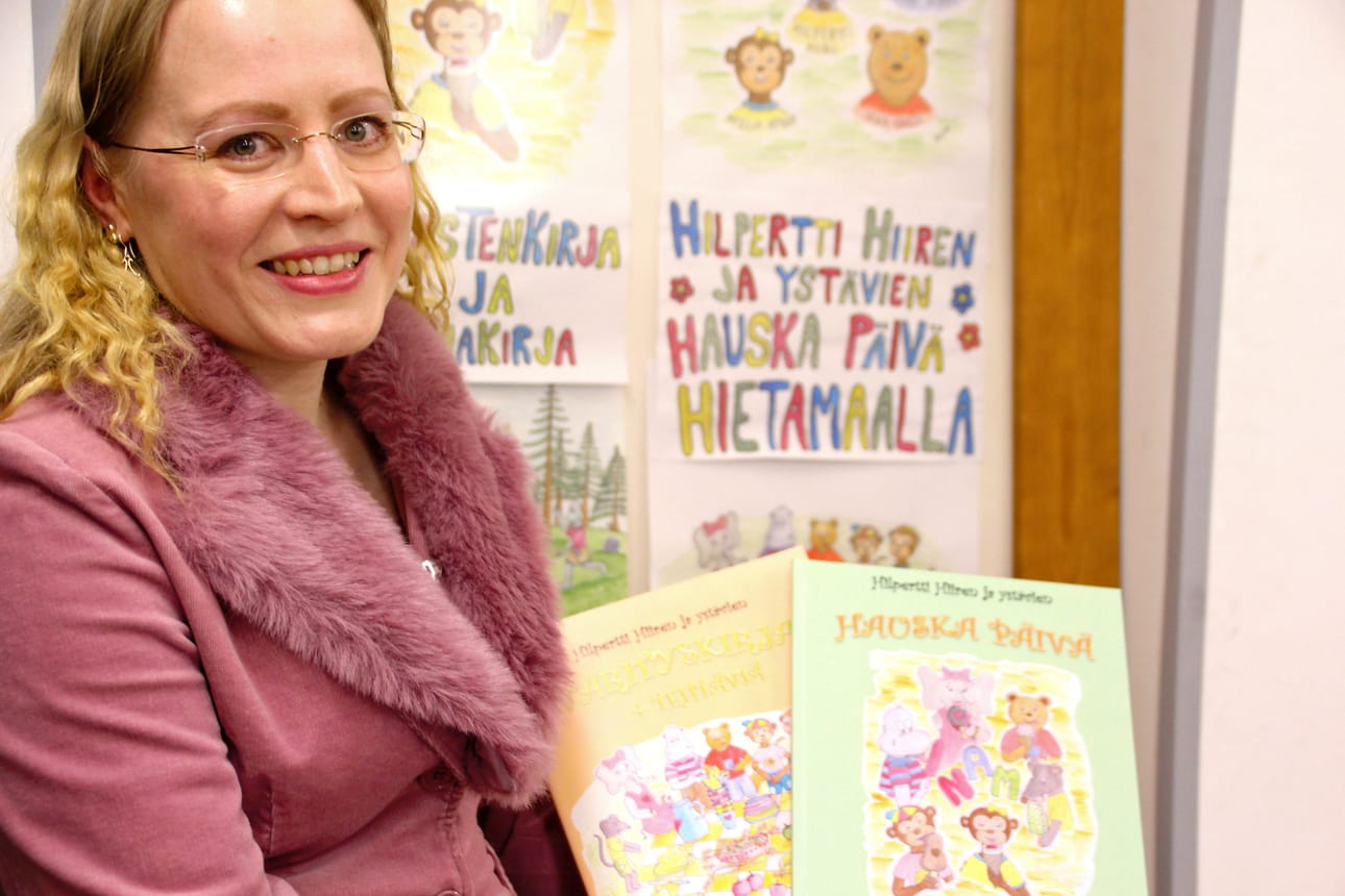 Kirsi-Maria Hiltusen lastenkirja on ilmestynyt ja se tulee myyntiin alueen kauppoihin pian.