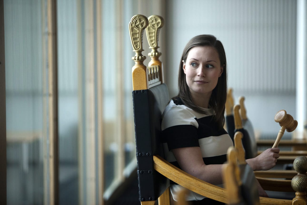 Sanna Marin (sd.) toimi Tampereen kaupunginvaltuuston puheenjohtajana vuosina 2013–2017. Hän nousi johtotehtäviin heti poliittisen uransa alussa: Vuonna 2012 Tampereen valtuustoon päässyt Marin valittiin sen puheenjohtajaksi vuonna 2013 ja sdp:n puheenjohtajistoon 2014.