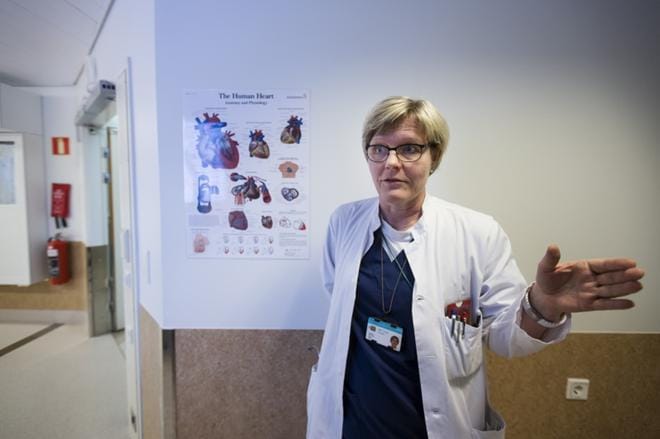 Mari-Anne Vaittinen uskoo, että työnjaosta kardiologian päivystyksessä voidaan vielä neuvotella Seinäjoen kanssa. Kuva: Jarno Pellinen