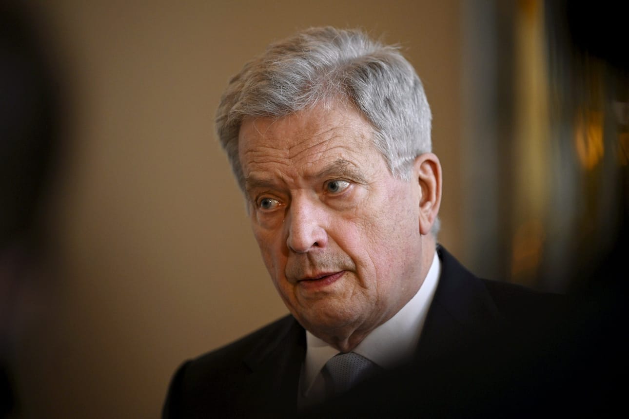 Vierailunsa aluksi presidentti Sauli Niinistö tapaa Brasiliassa maan presidentin Luiz Inacio Lula da Silvan. LEHTIKUVA / Antti Aimo-Koivisto