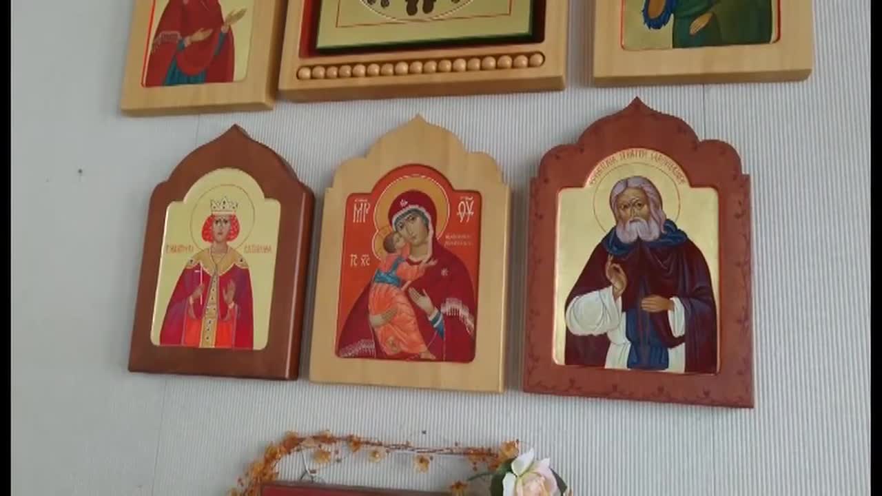 Ikonien maalaaminen on mestaritaidetta