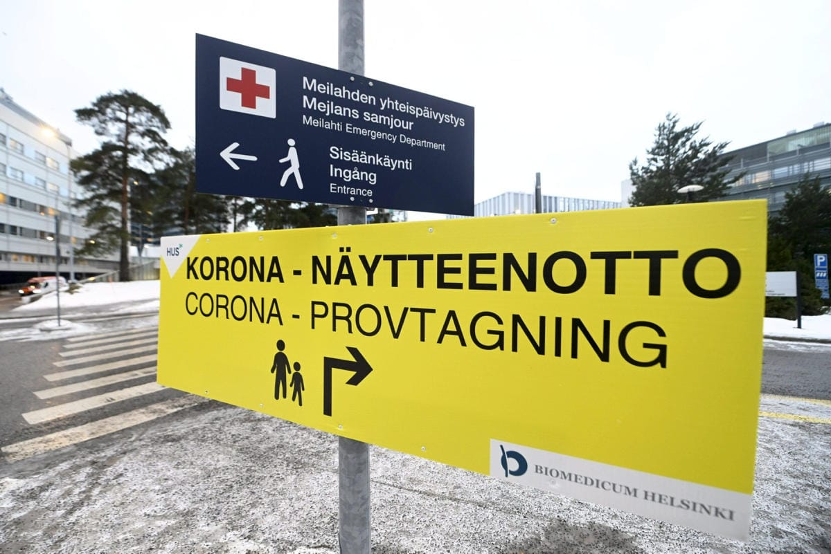 THL kertoo, että uusia koronavirustartuntoja on raportoitu 8 368. Lehtikuva / Vesa Moilanen