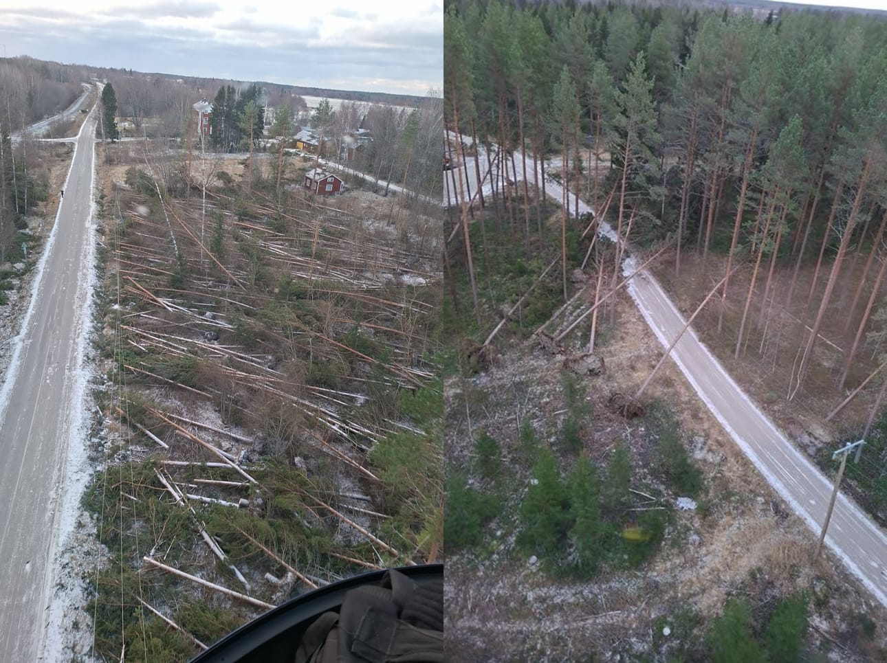 Sähköyhtiöt käyttävät vianetsinnässä koptereita ja droneja.