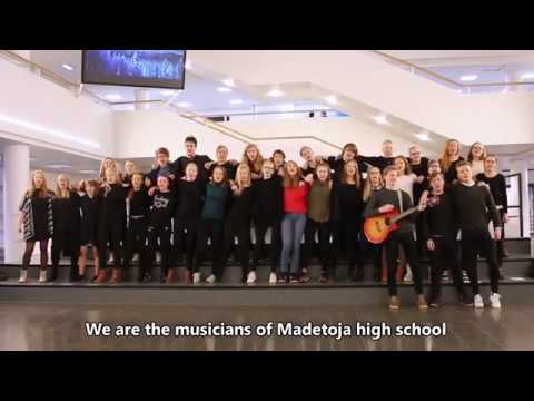 Madetojan musiikkilukion terveiset Saara Aallolle