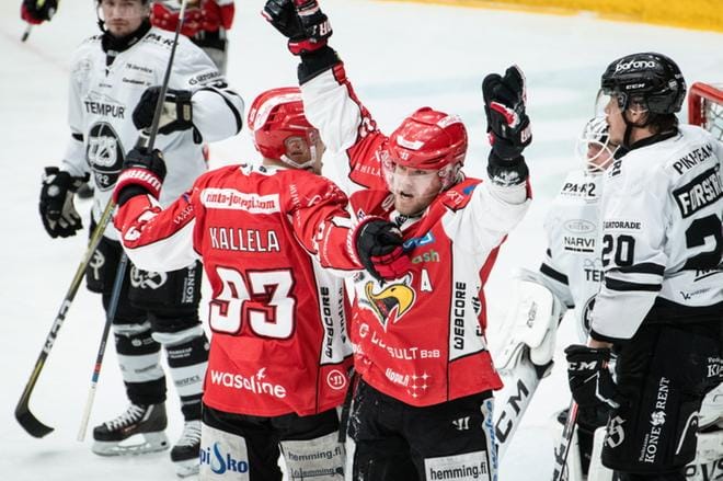 Sportille maistui tiistaina kotivoitto Turun Palloseurasta. Kuva: Esa Siltaloppi Media / Osku Pienimäki