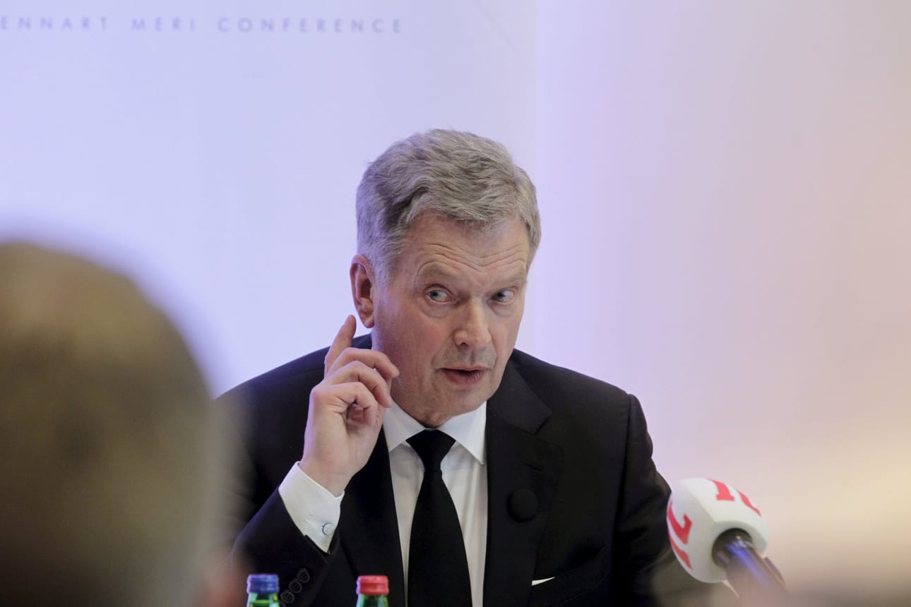Sauli Niinistö kertoi maanantaina haluavansa mittauttaa kannatuksensa valitsijamiesyhdistyksen kautta. Arkistokuva.